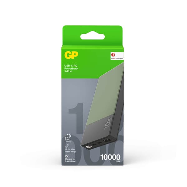 GP Powerbank M2+ 10000mAh Vihreä
