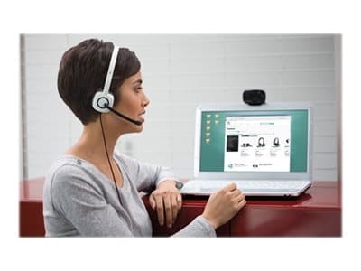Logitech H150 Hodesett hodebøyle hvit