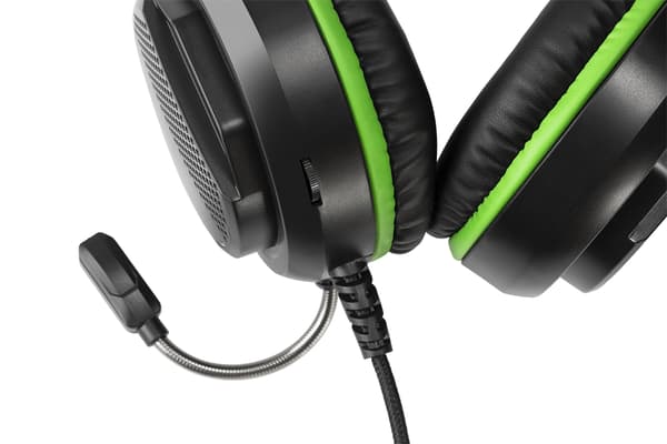 DELTACO GAMING Headset for XBOX Series X / S, 2m cable, 40mm element, black