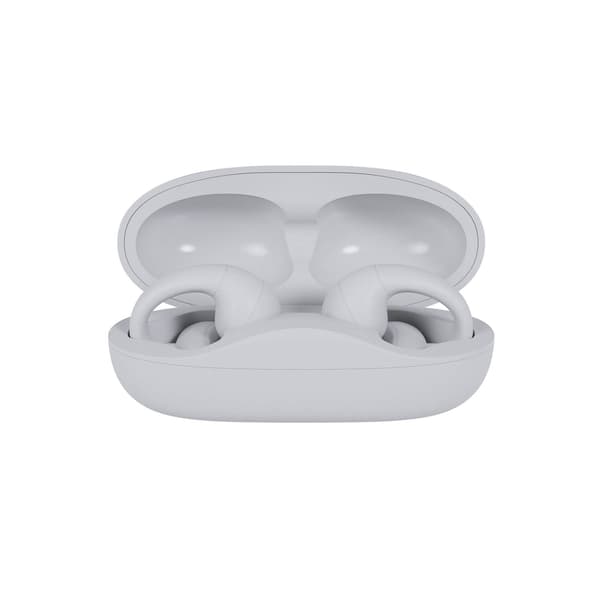Happy Plugs Hörlur Clip OWS True-Wireless Vit