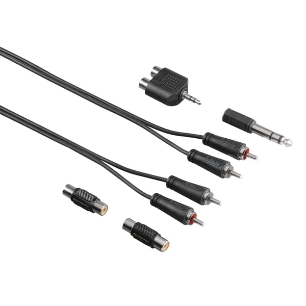 Hama Kabel Audio KIT Phono/Jack 2,5m