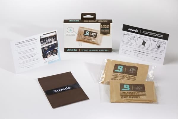 Boveda Starter Kit Liten luftfuktare för gitarr
