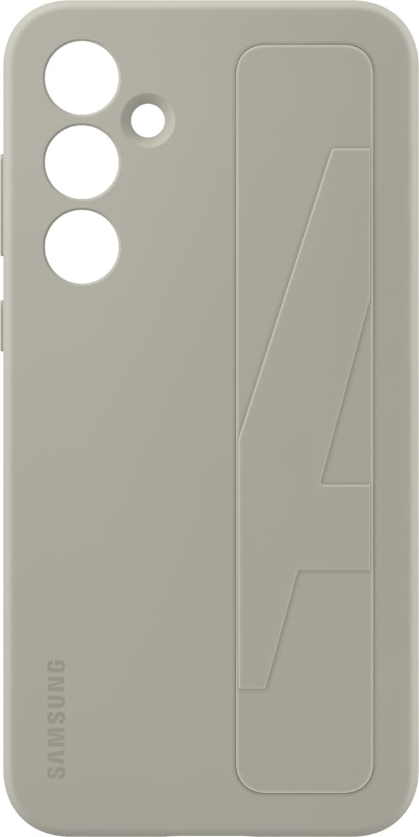 Samsung Galaxy A55 Standing Grip Case -suojakotelo, harmaa