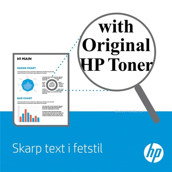 HP Toner CE285A 85A Svart