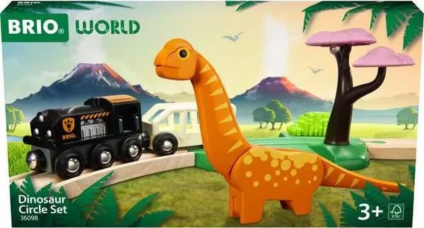 BRIO 36098 - Cirkelset med dinosaurie