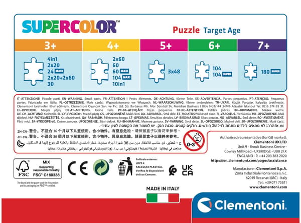 Clementoni 60 st Pussel Barn Marvel Avengers