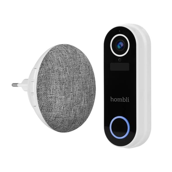 Hombli Smart dørklokkepakke hvit