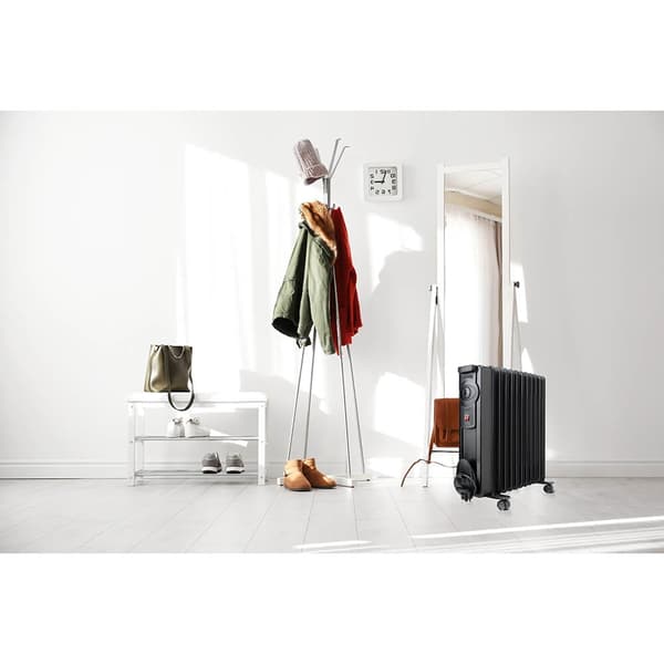 BLACK+DECKER Oljefyllt element 2000W Svart