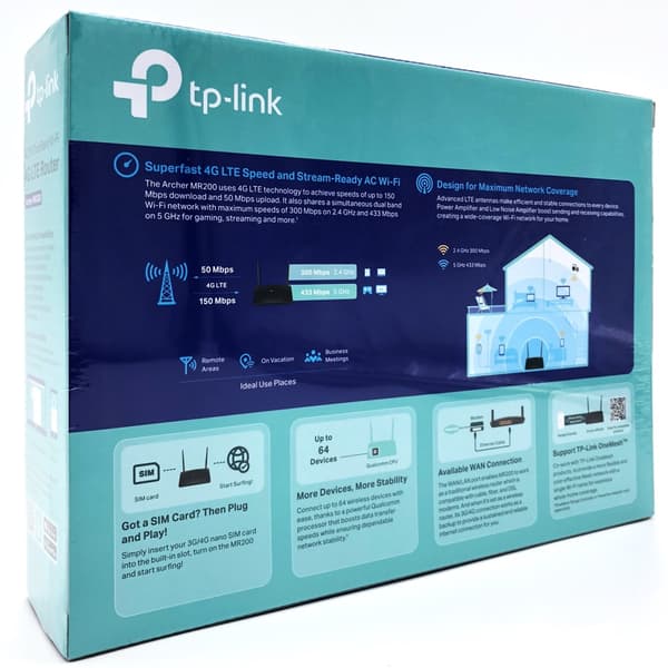 TP-Link Archer MR200 Wireless Router Desktop