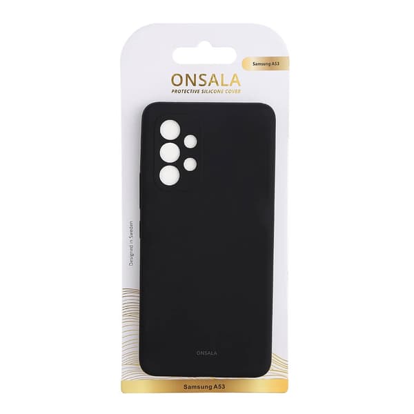Onsala Mobilskal Silikon Black - Samsung A53