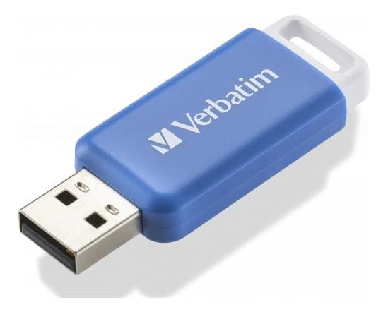 Verbatim DataBar USB 2.0 Drive Blue 64GB