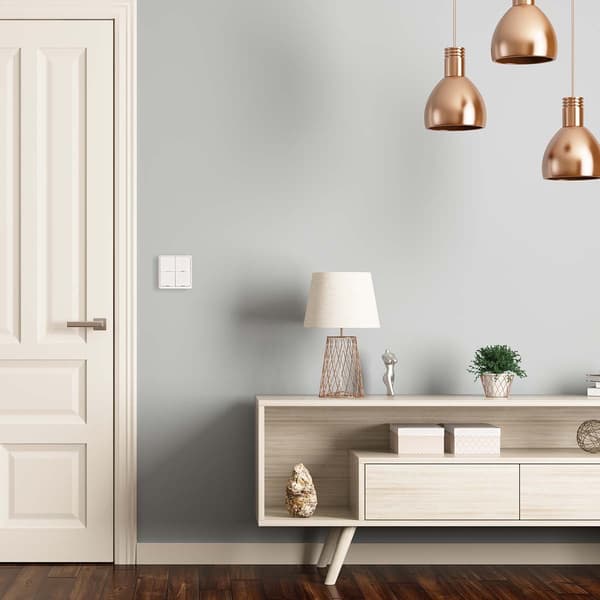 Nedis SmartLife Veggbryter | Zigbee 3.0 | Wall Mount | Android™ / IOS | Plast | Hvit