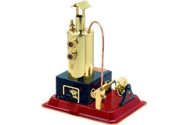 WILESCO Wil D 3 dampmaskine sort/messing