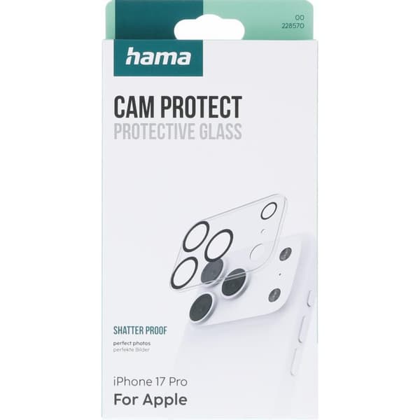 Hama Kamera Skyddsglas iPhone 17 Pro