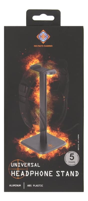DELTACO GAMING svart hållare för headset
