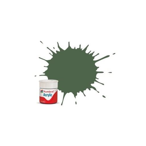 Akrylmaling 14ml lysegrønn matt - replaeced