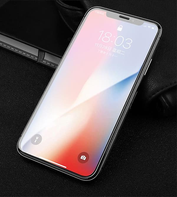 Näytönsuoja 9H karkaistua lasia iPhone 14 Plus, musta