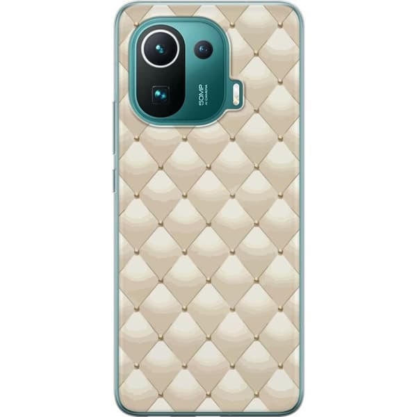 Mobildeksel til Xiaomi Mi 11 Pro med Gullglans motiv