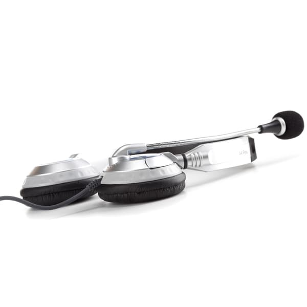 NGS Headset MSX6PRO 2 x 3.5 mm, Volymkontroll, Vit