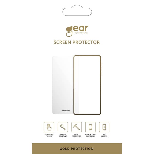 Gear Skärmskydd 2.5D Gold Case Friendly - iPhone 14 Plus