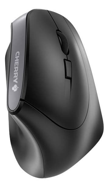Ergonomisk trådløs mus Svart