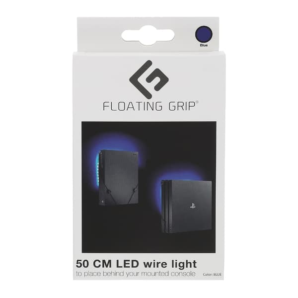 FLOATING GRIP Led-lampa med USB blå