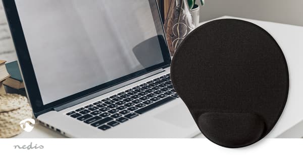 Nedis Musematte | 215 mm | Sort