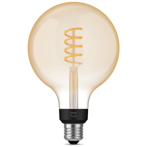 Philips Hue Hvit Ambiance Filament E27 G125 Globe