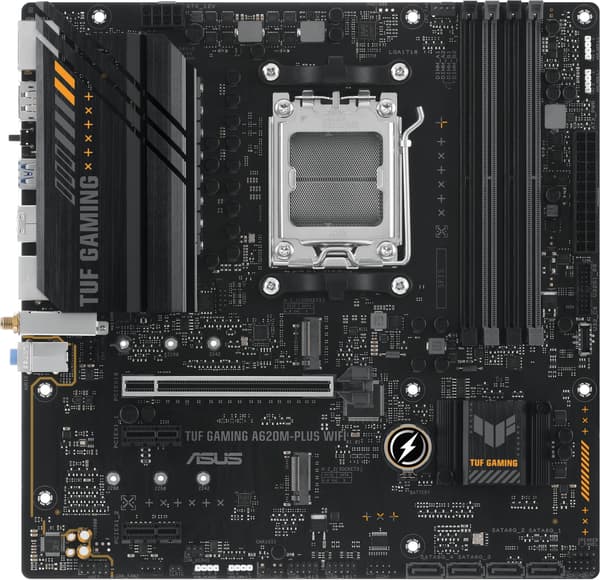 ASUS TUF GAMING A620M-PLUS WIFI mATX-emolevy