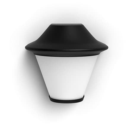 Philips Serres vegglampe svart, E27