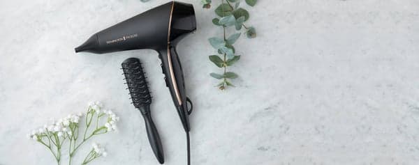 Remington PROLuxe Midnight Edition 2400 W Sort, Guld