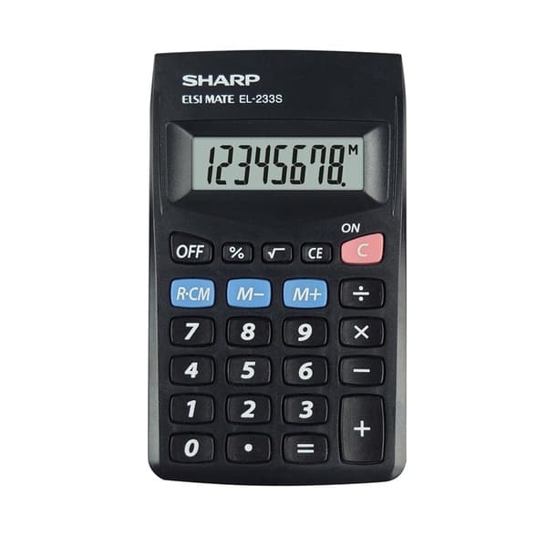 Sharp Kalkylator El233Sbbk
