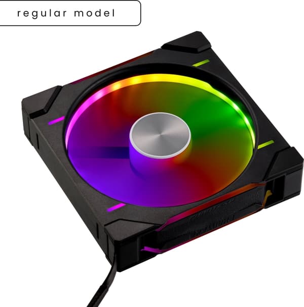 Phanteks D30-140 D-RGB PWM-blæser, sort, 140 mm