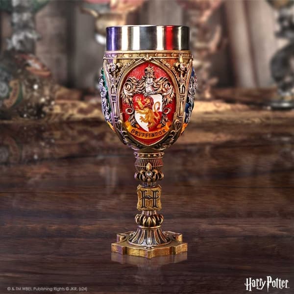 Harry Potter samlerbæger med fire huse 19,7 cm