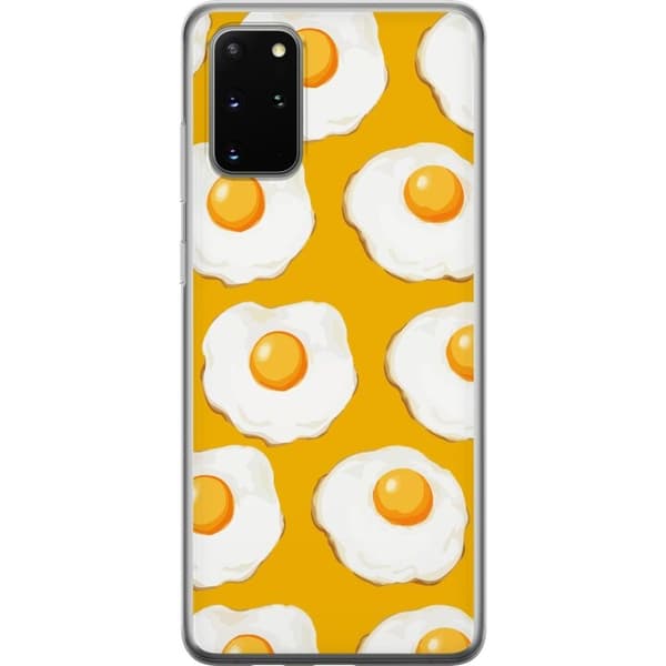 Mobildeksel til Samsung Galaxy S20+ med Stekt egg motiv