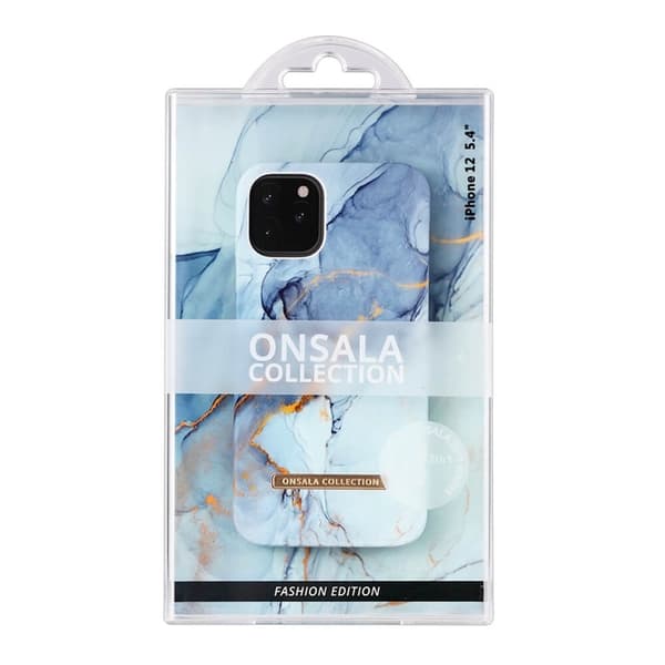 Onsala COLLECTION Mobildeksel Soft Gredelin Marble iPhone 12  Mini