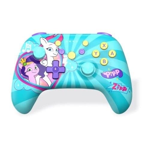 Trade Invaders Trådløs Nano-controller til Switch/PC - My Little Pony Pipp & Zipp