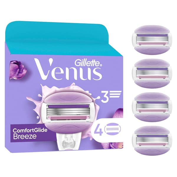 Gillette Venus Rakblad Comfortglide Breeze 4st