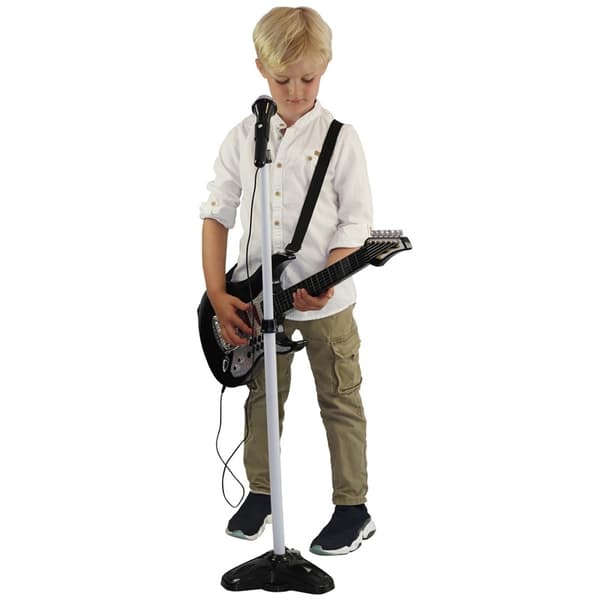 Music Elektrisk gitar med mikrofon