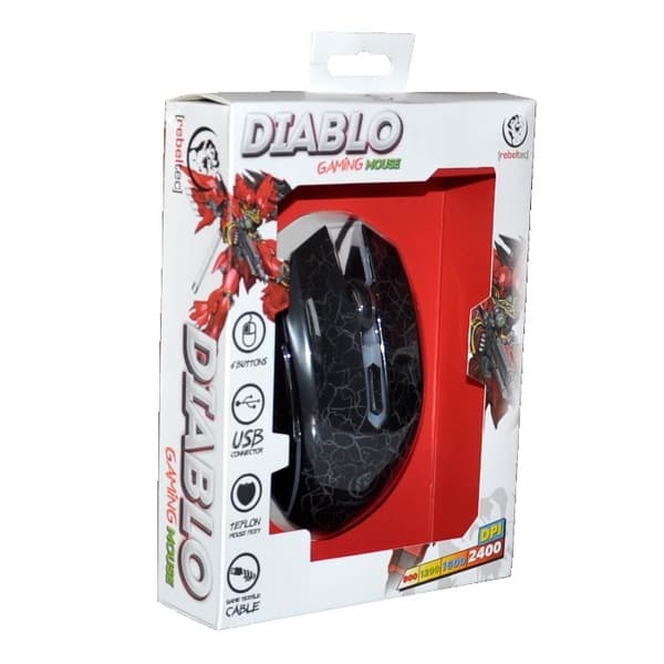 Rebeltec pelihiiri, Diablo, USB