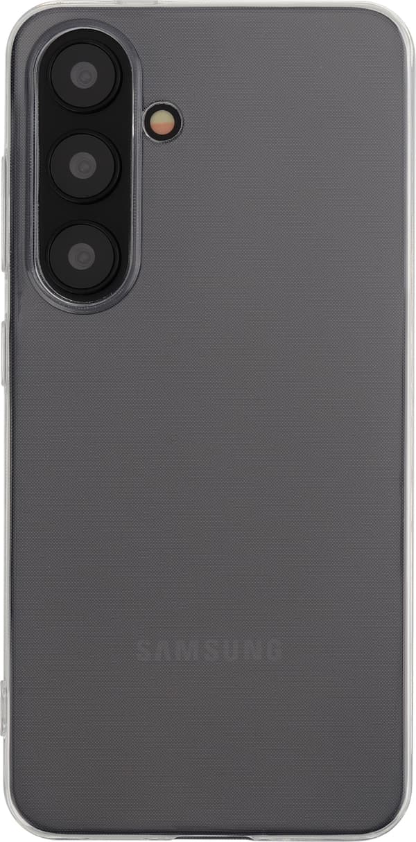 FoneKit silikonisuoja, Samsung Galaxy S24, läpinäkyvä
