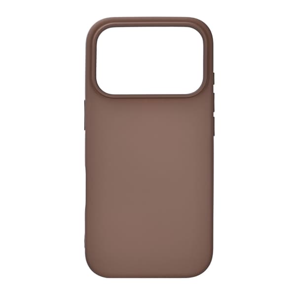 Onsala Mobildeksel med silikonsfølelse Chocolate - iPhone 17 Pro