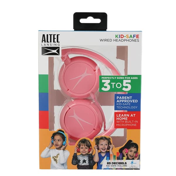 Altec Lansing Øretelefoner Kids On-Ear Rosa