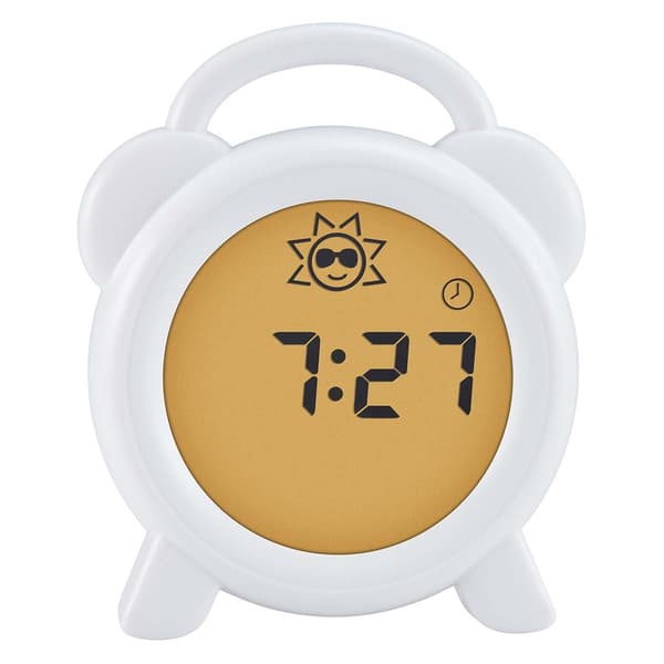 Alecto Sleep trainer nattlys og vekkerklokke hvit