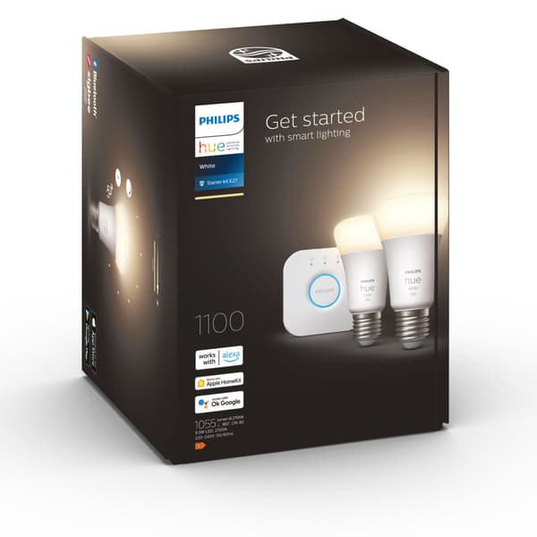 Philips Hue Hvitt startsett 2 x E27