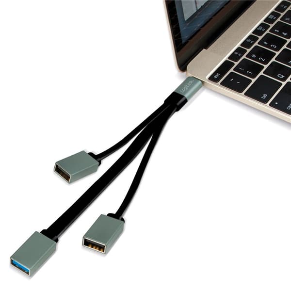 LogiLink USB-C Hub 3-port