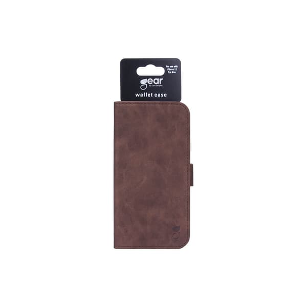 Gear Mobilfodral PU Brun - iPhone 12 Pro Max