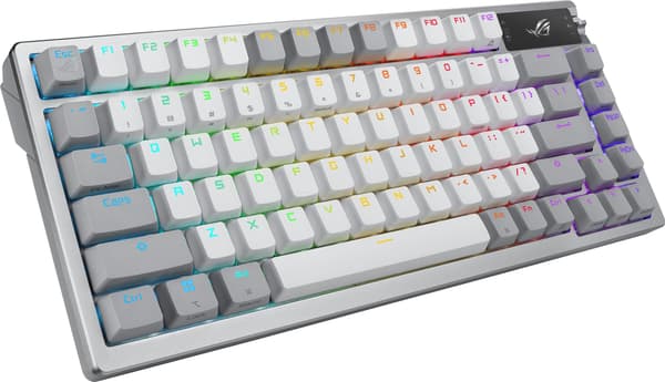 ASUS ROG Azoth spilltastatur, hvit