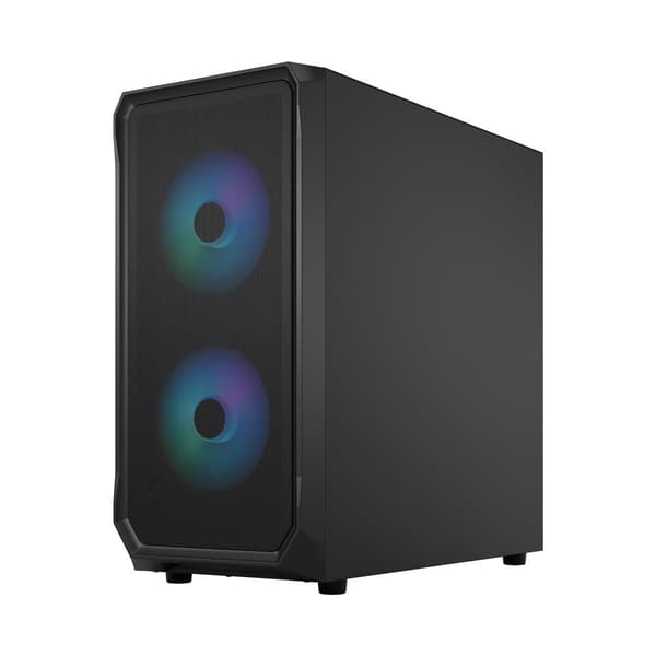 Fractal Design Focus 2 RGB musta TG kirkas sävy