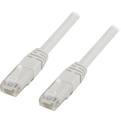 DELTACO U/UTP Cat6 patchkabel, LSZH, 7m,hvit